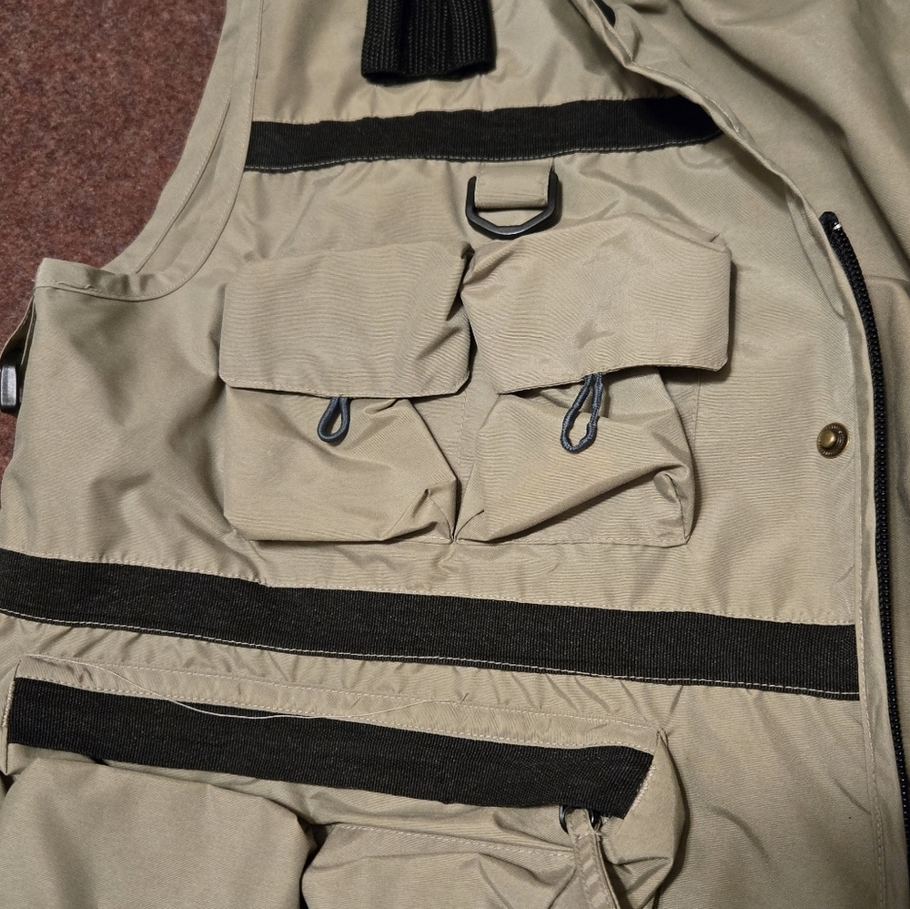 Vintage River Run Fishingnand Hunting Vest Size Large Excellent Condition - Picture 5 of 12